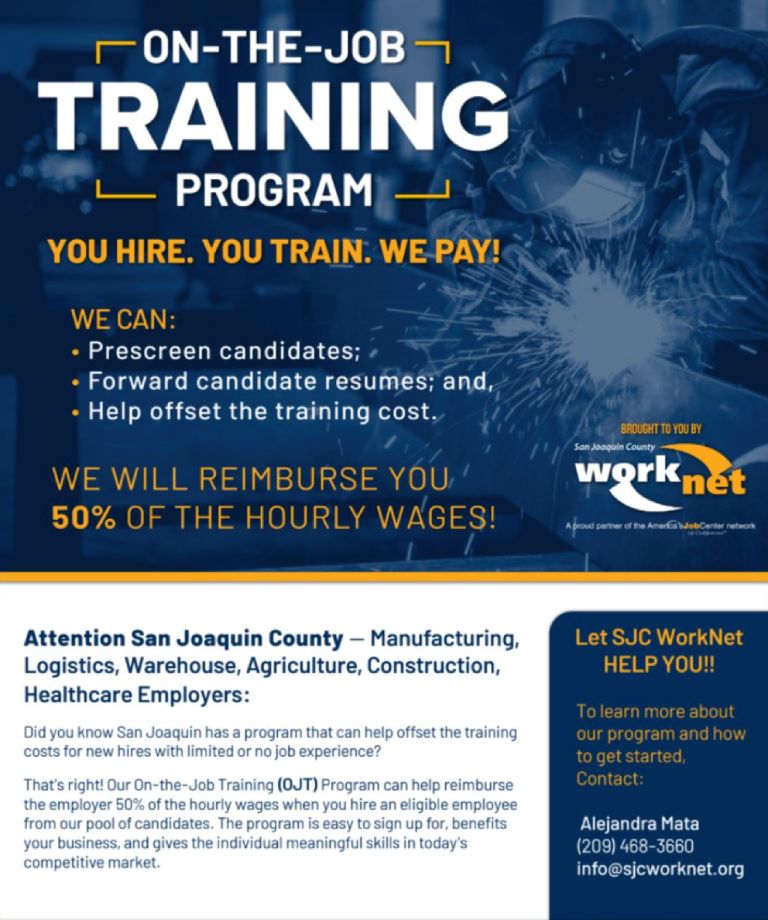 Employers in San Joaquin County—this one’s for YOU!